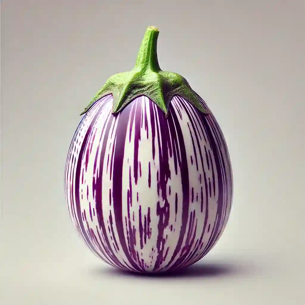 Zebra-Aubergine: "Du bist so schön wie ein Zebra, hat einst meine Tochter zu meiner Mutter gesagt." Das Gemüse hatte sie da nicht im Sinn. 🦓