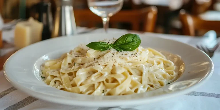 Cremige Perfektion: Fettucine Alfredo – einfach, schnell und unwiderstehlich lecker! 🍝