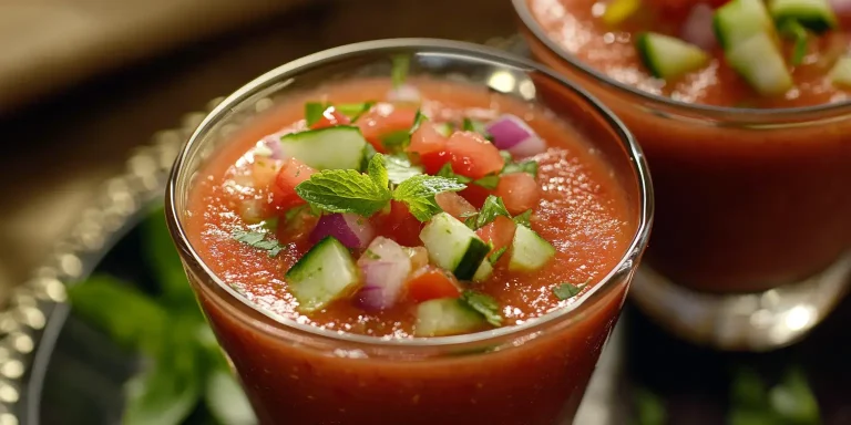 Gazpacho – der kalte Klassiker für heiße Tage. Frisch, knackig und voller Vitamine!