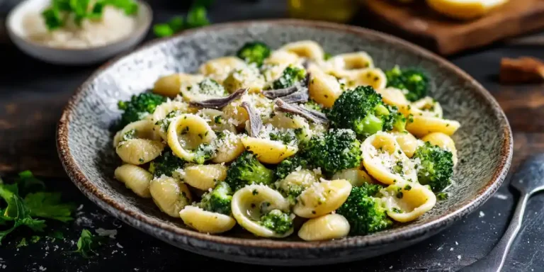 Frische Nudeln mit Brokkoli – Ein schneller Genuss aus der italienischen Küche, der satt und glücklich macht!