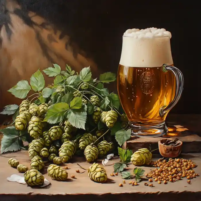 Hopfen und Malz, Gott erhalts: Die wahren Helden jedes Bieres – für Geschmack, Aroma und den unverwechselbaren Genuss. 🍺🌿✨