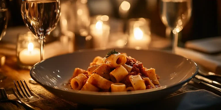 Ein Hauch von Meer trifft auf romantische Atmosphäre: Pasta Tonno für das perfekte Candle-Light-Dinner. Einfach, aber unvergesslich lecker!