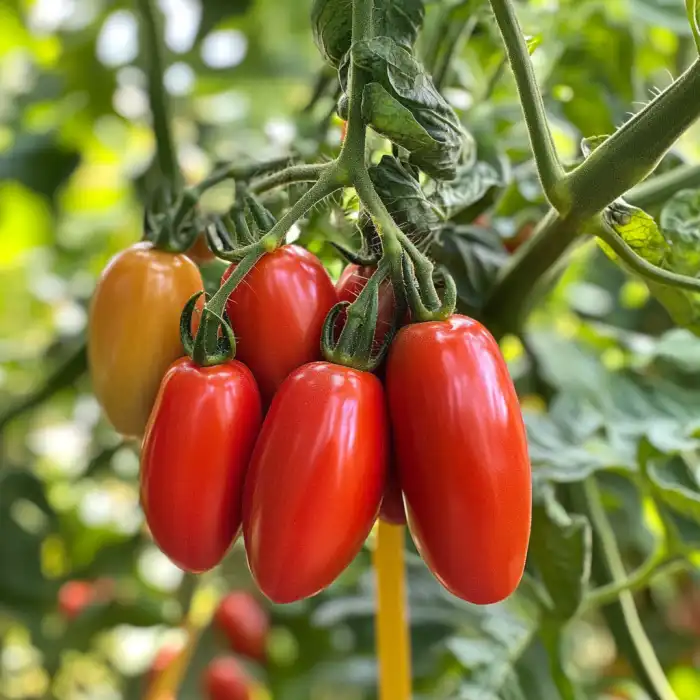 Mit aromatischen San Marzano Tomaten werden deine Spaghetti Pomodori zum echten Geschmackserlebnis – pure italienische Perfektion auf dem Teller! 🍅🍝



