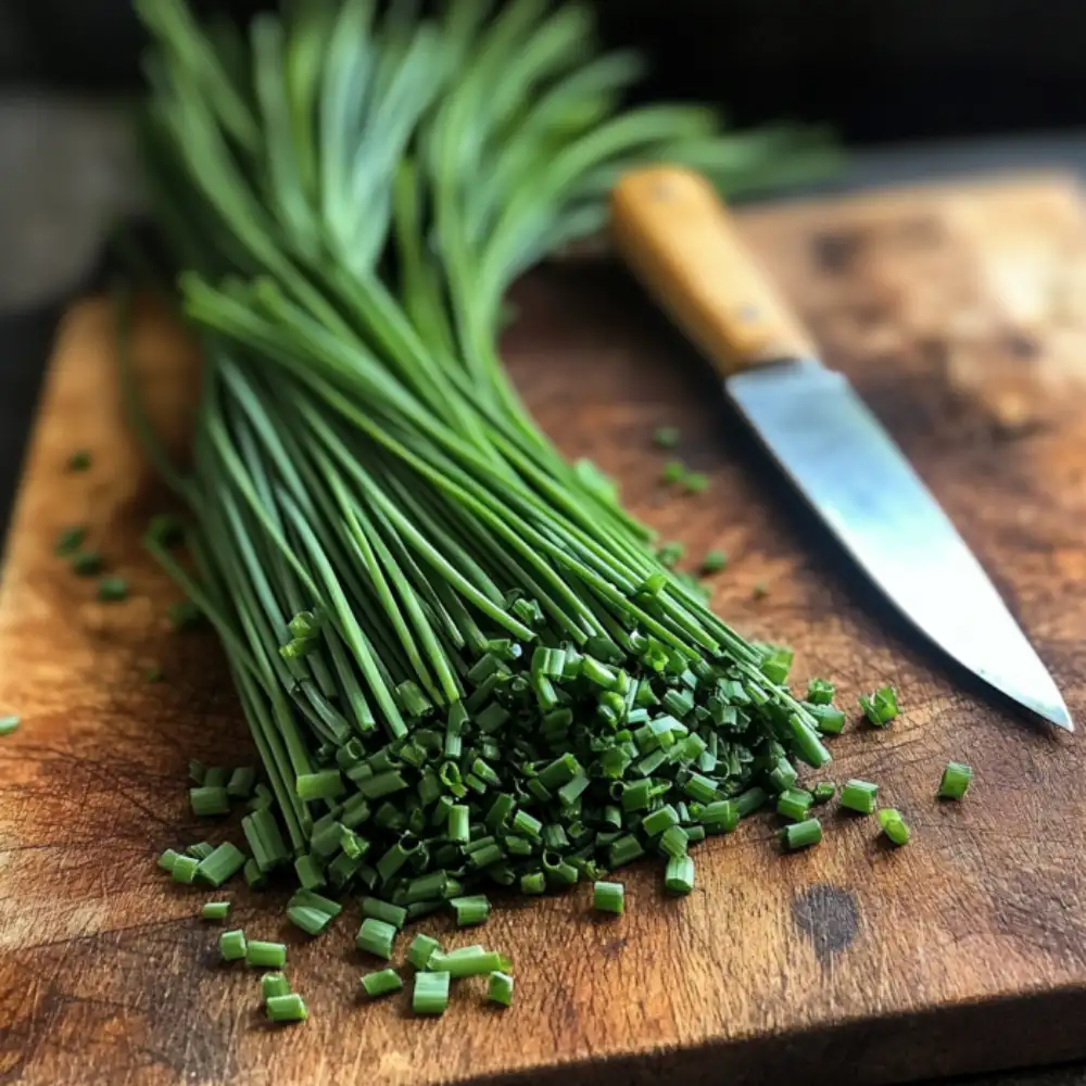 Frischer Schnittlauch – der grüne Alleskönner für den letzten aromatischen Schliff in der Küche.