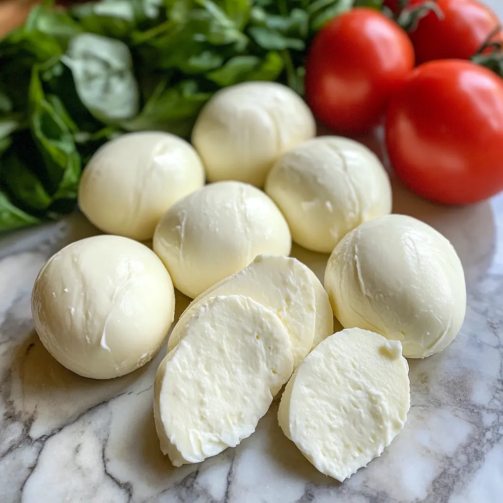 Frisch, cremig und unwiderstehlich: Mozzarella – der Star in deinem Caprese-Salat!